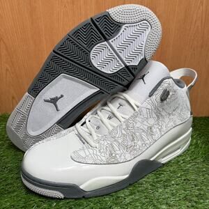 Air Jordan Dub Zero White Smoke Grey 311046-107 Men’s US Size 14 New Without Box
